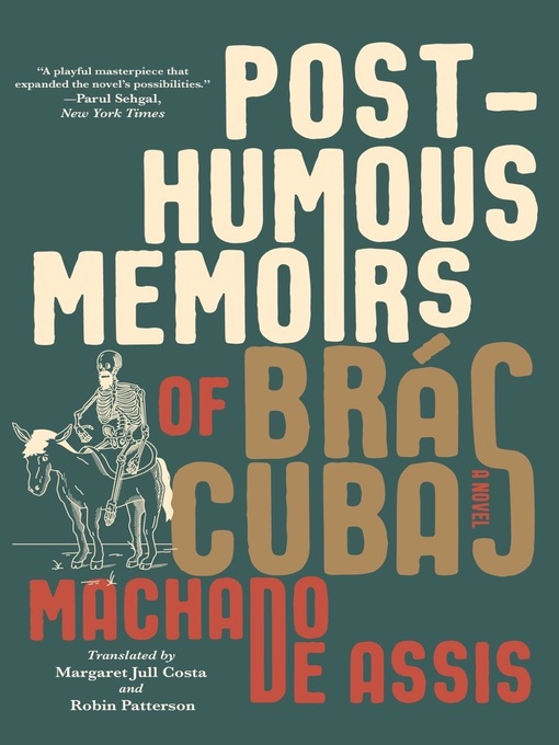 Couverture de Posthumous Memoirs of Brás Cubas